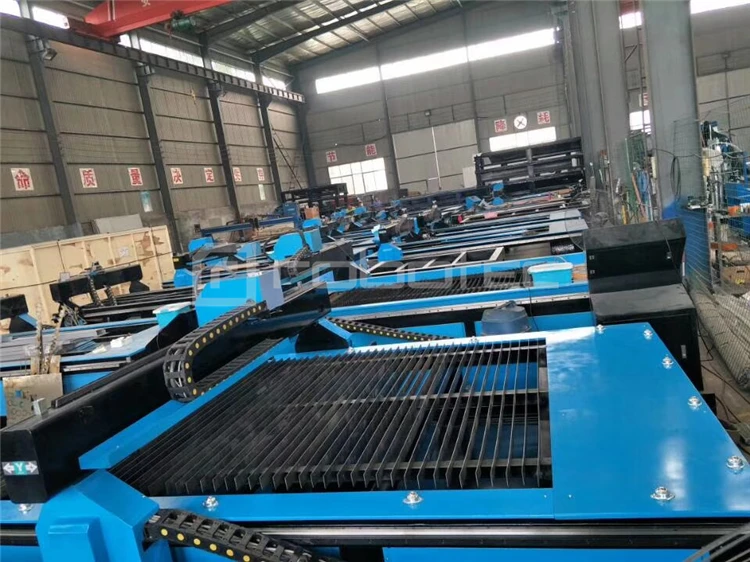 China Price Metal Pipe CNC Plasma Cutting Machine for Steel/100A CNC Plasma Table Cutter /Tube Plasma Flame Cutting Machine 2