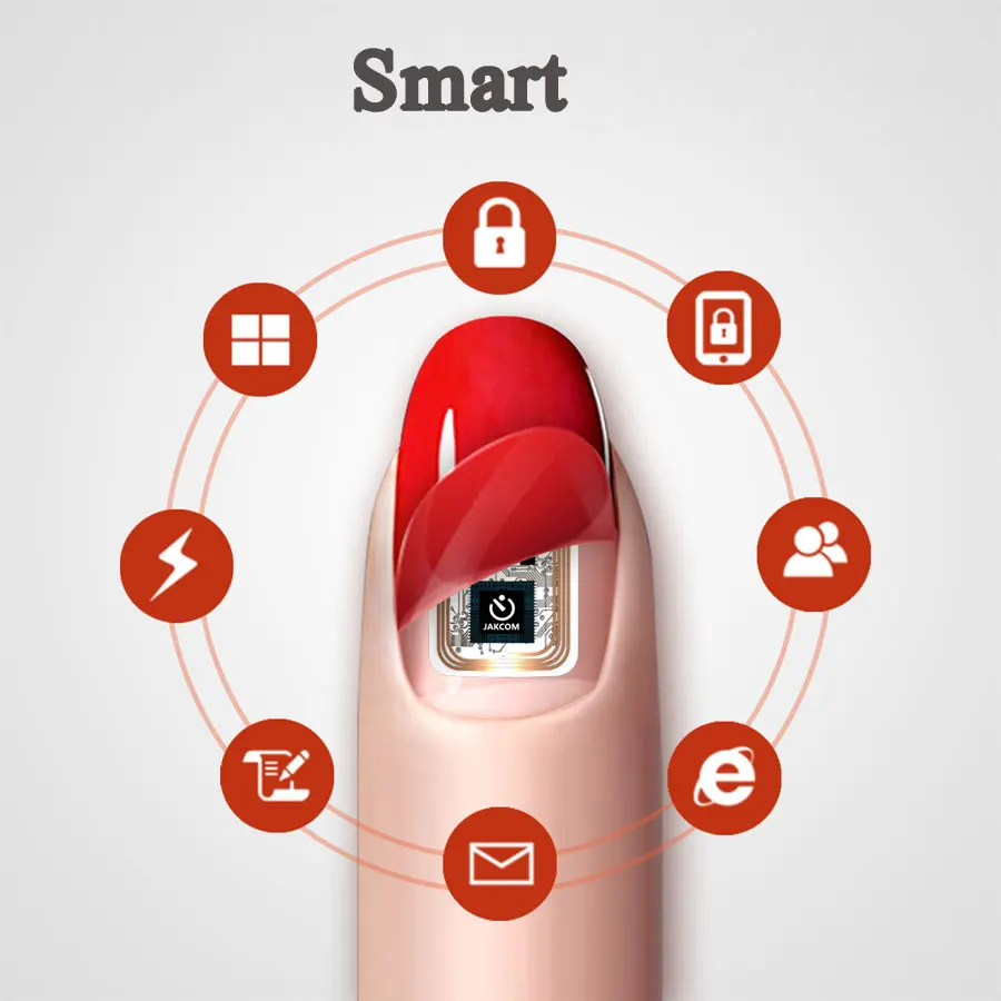 N2 умный стикер для ногтей NFC Блокировка Наклейка Рождество 3D дизайн тату N3