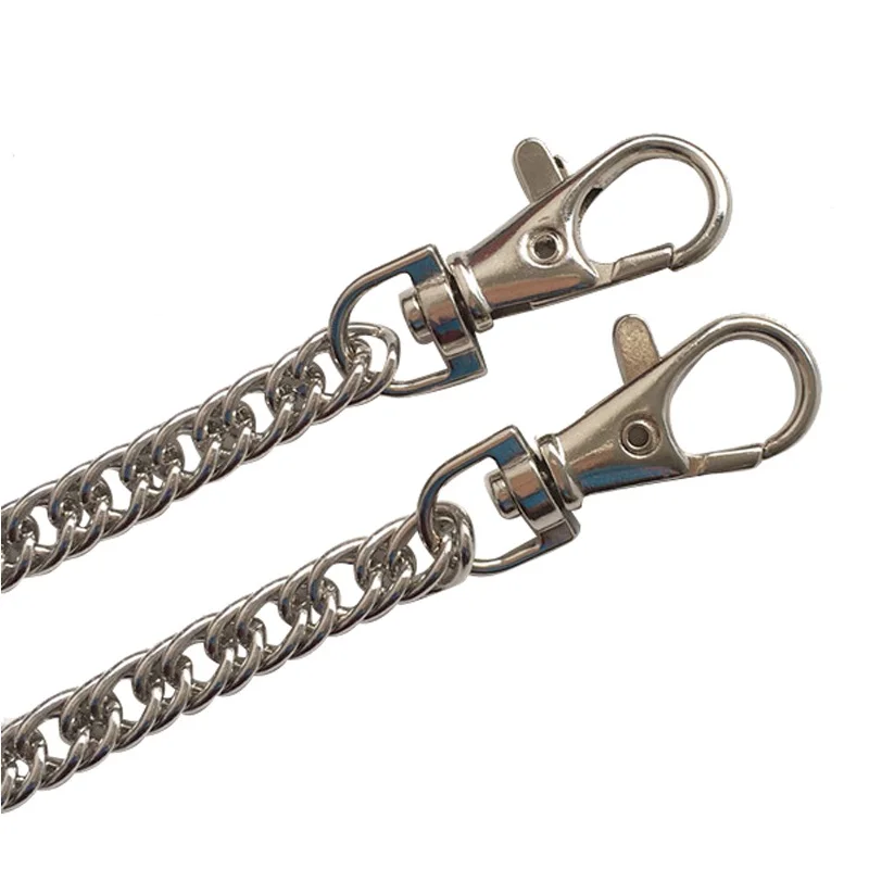 Quality metal alloy PU leather  lobster clasp bags chain shoulder bags chain strap belt handle  2pcs/lot free shipping