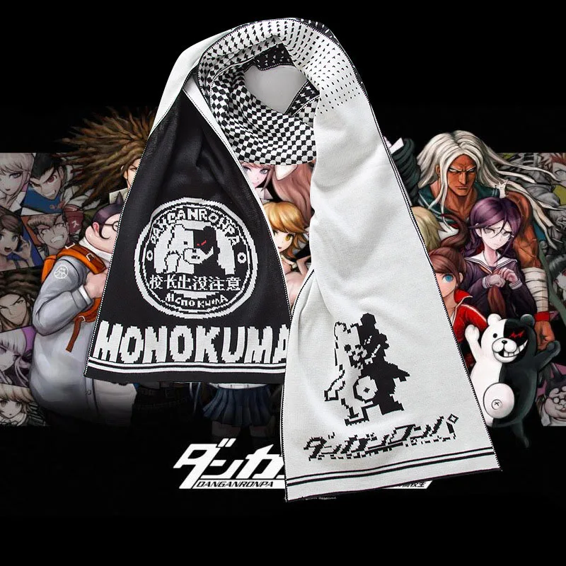 Новинка аниме Danganronpa V3 шарф в стиле killy Harmony модный школьный студенческий косплей