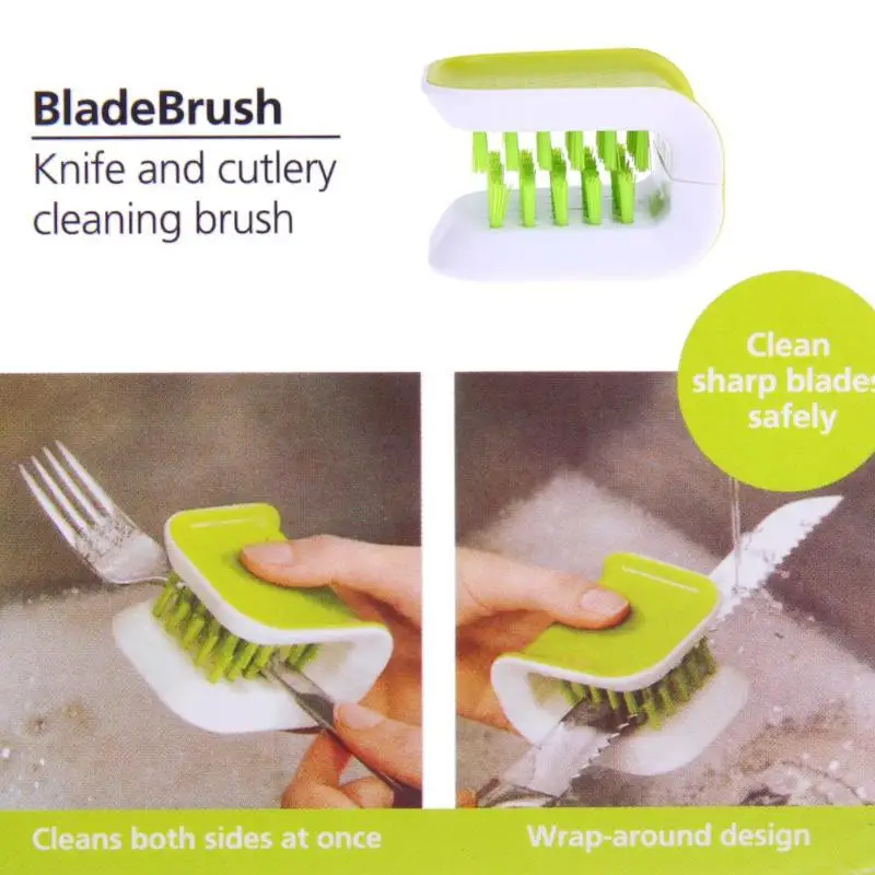 Вилка, ложка, нож, чистящая щетка, инструмент для чистки, удобные столовые приборы, кухонные чистящие щетки, аксессуары для уборки