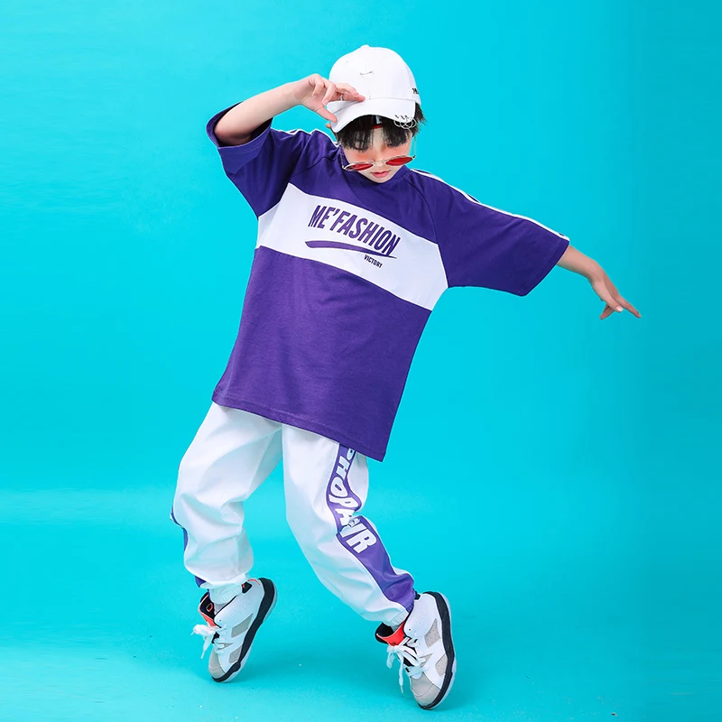  Clothes summer child Set 8 10 12 14 16 18 Years Hip Hop boys jazz dance costumes kids toddler boy Girl clothes 130 140 160 180 (9)