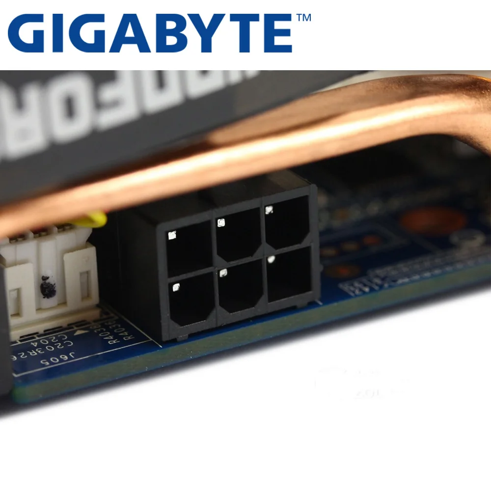 Видеокарта GIGABYTE GTX 650 Ti Boost 2 Гб 192 бит GDDR5 видеокарты для nVIDIA Geforce б/у VGA карты более