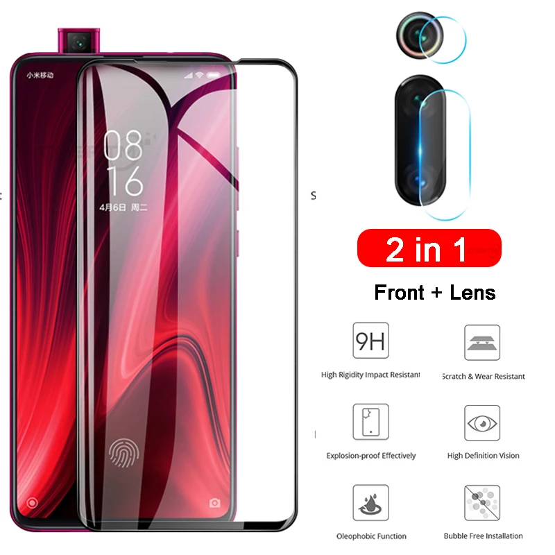 

Camera Lens for Redmi Note 7 Tempered Glass Screen Protector Front Film for Xiaomi Redmi 7 K20 Pro 6A Mi 9 SE 8 lite K20 Glass