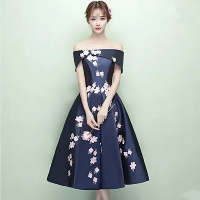 vintage style evening dress