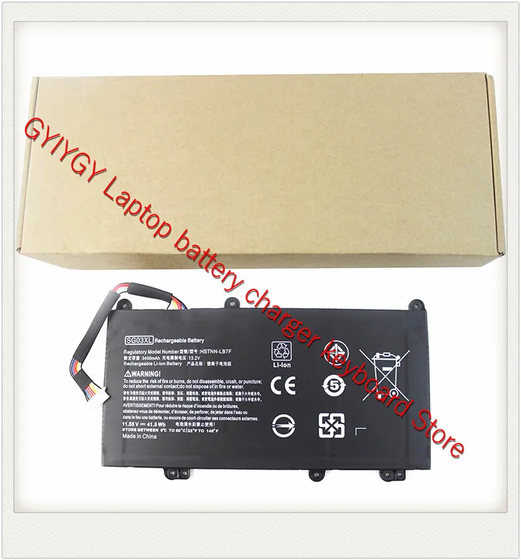 Аккумулятор SG03XL для HP Envy M7 U U000 U009DX 17 U011NR 17T U163CL U177CL|Аккумуляторы ноутбуков| |