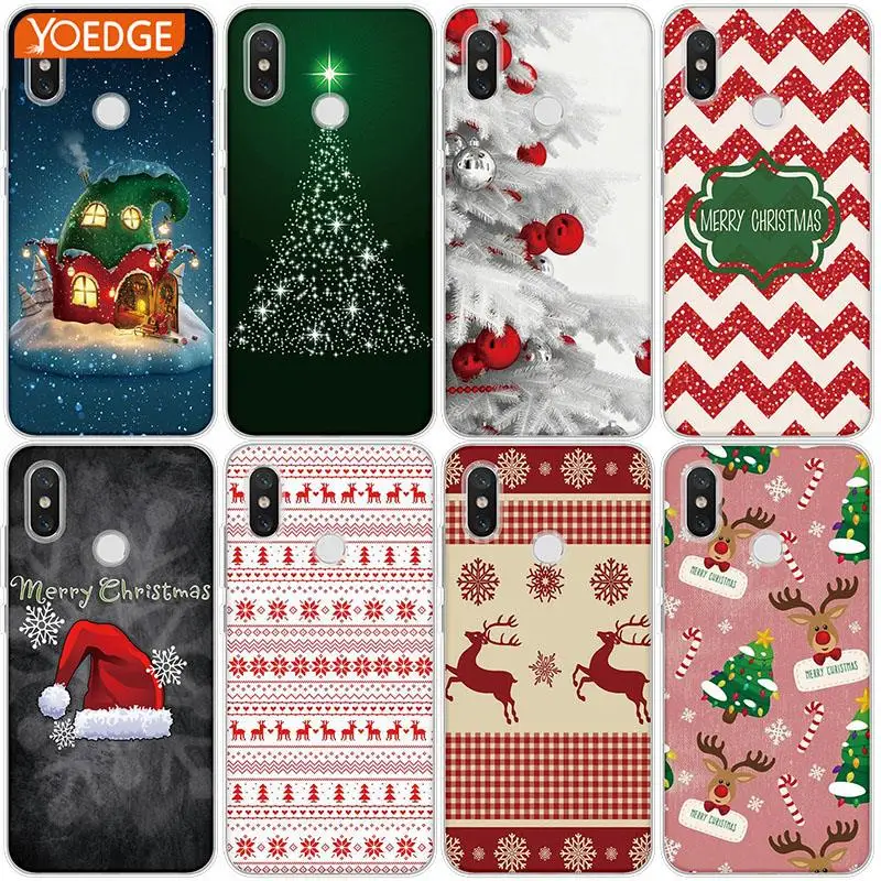 

Christmas Case For iPhone 4 4S 5S SE 5C 6 6S 7 8Plus X 10 For Xiaomi Redmi S2 4 4A 3S 3 Mi A1 5X Note 3 4 4X 5 Pro 5A TPU Cover