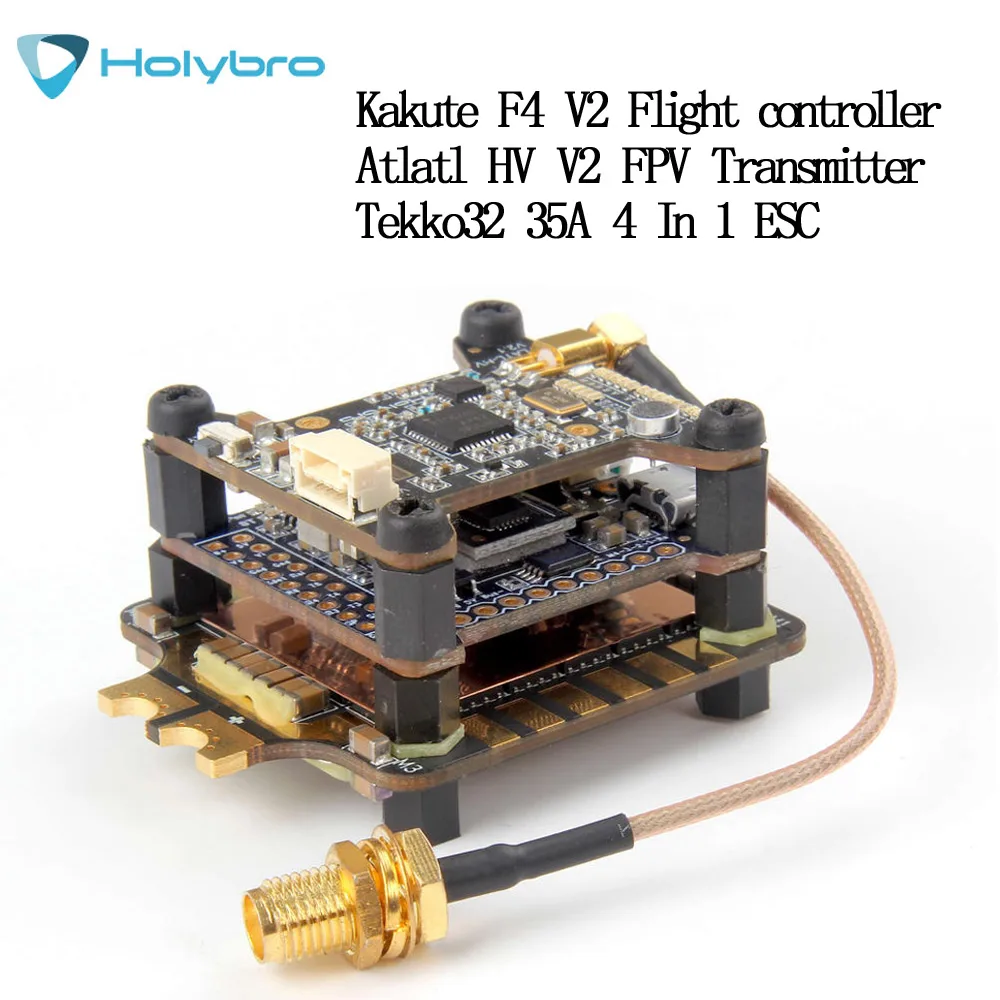 

Holybro Kakute F7 F4 V2 Flight Controller Atlatl HV V2 FPV 5.8G TX Tekko32 35A Blheli ESC for RC Eachine HGLRC Racing Drone