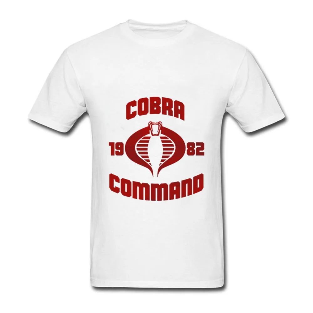 Cobra Commander 1982 для мужчин футболка летние Стиль футболки Мужская хлопковая с