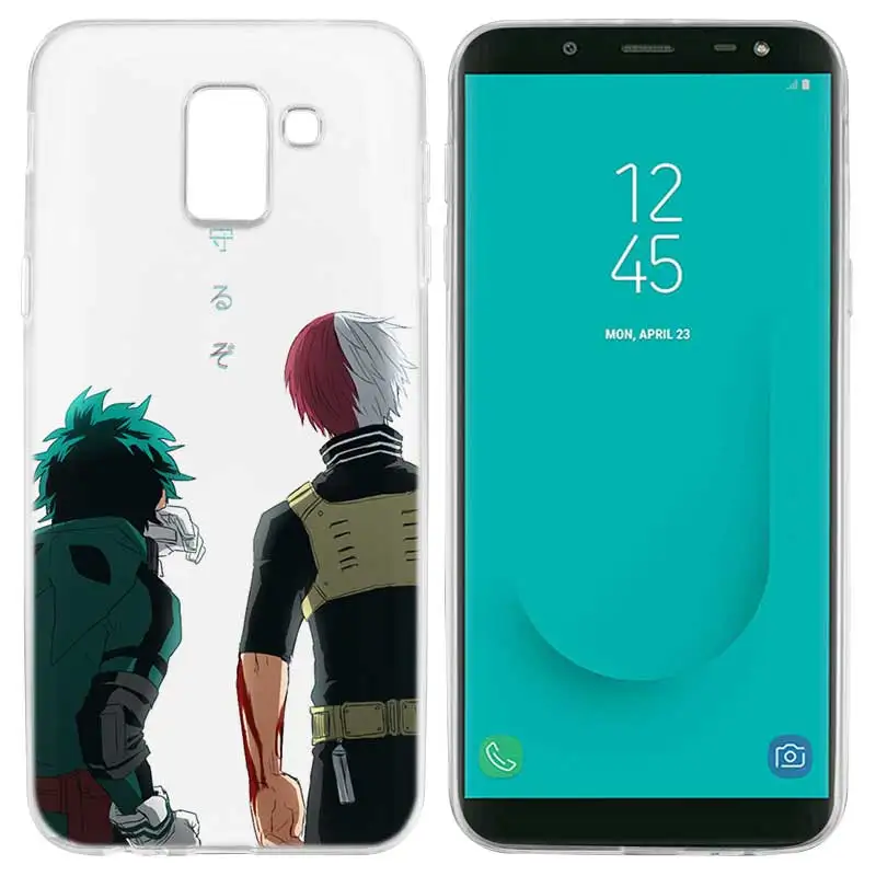 My Hero Academia Boku Silicone Phone Case For Samsung Galaxy J6 9