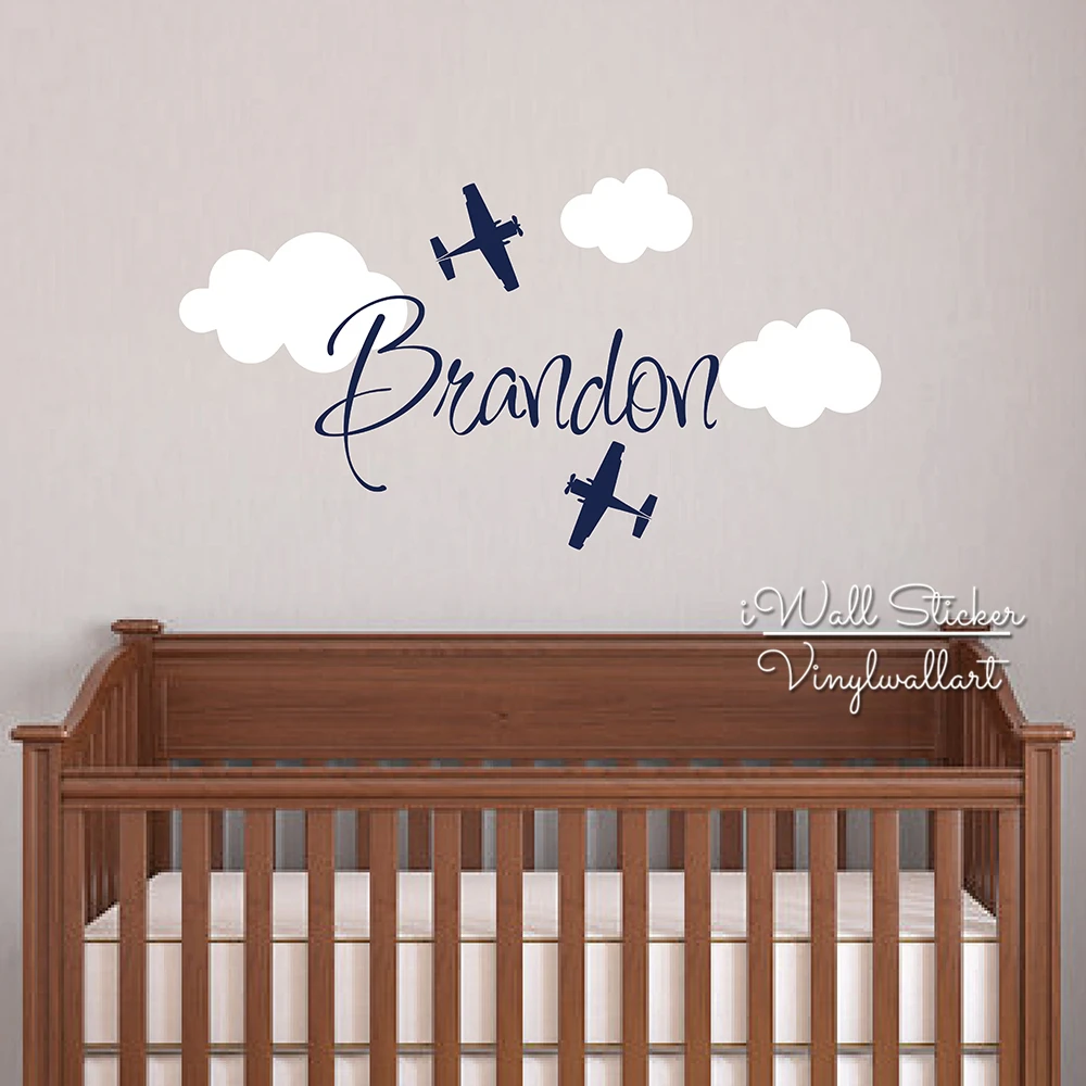 Buy Custom Name Wall Sticker Kids Room Baby Nursery