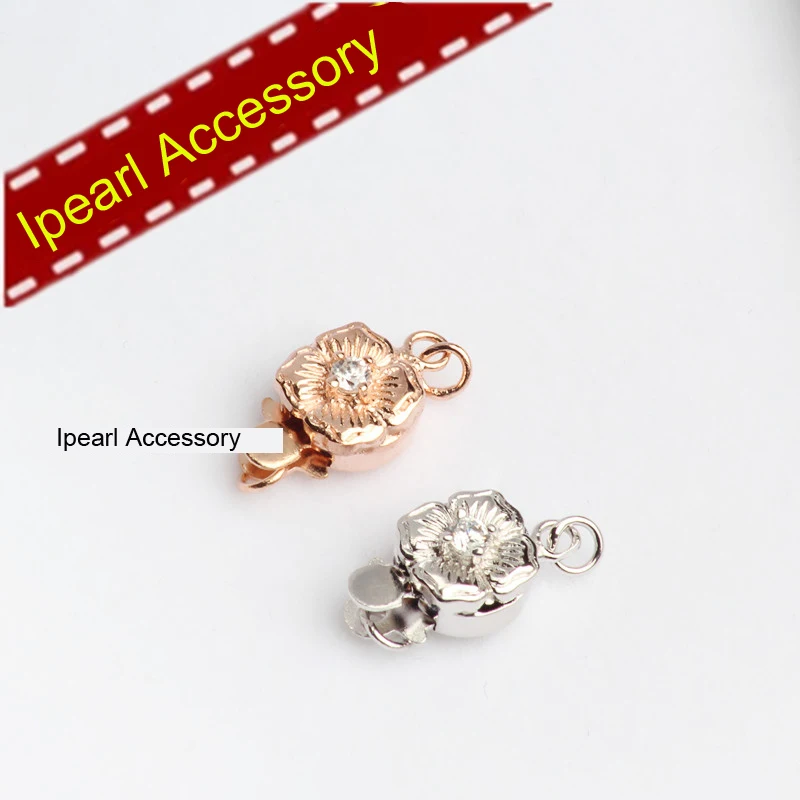 Clasp Flower Hooks DIY Necklace Bracelet Accessory