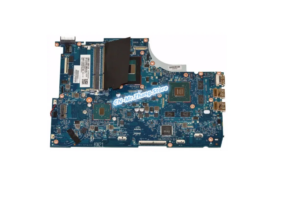 SHELI для hp 15-Q 15T-Q Материнская плата ноутбука W/I7-6700HQ Процессор 829210-001 аккумулятор большой емкости N16P-GT-A2 950 м 4 Гб GPU DDR4