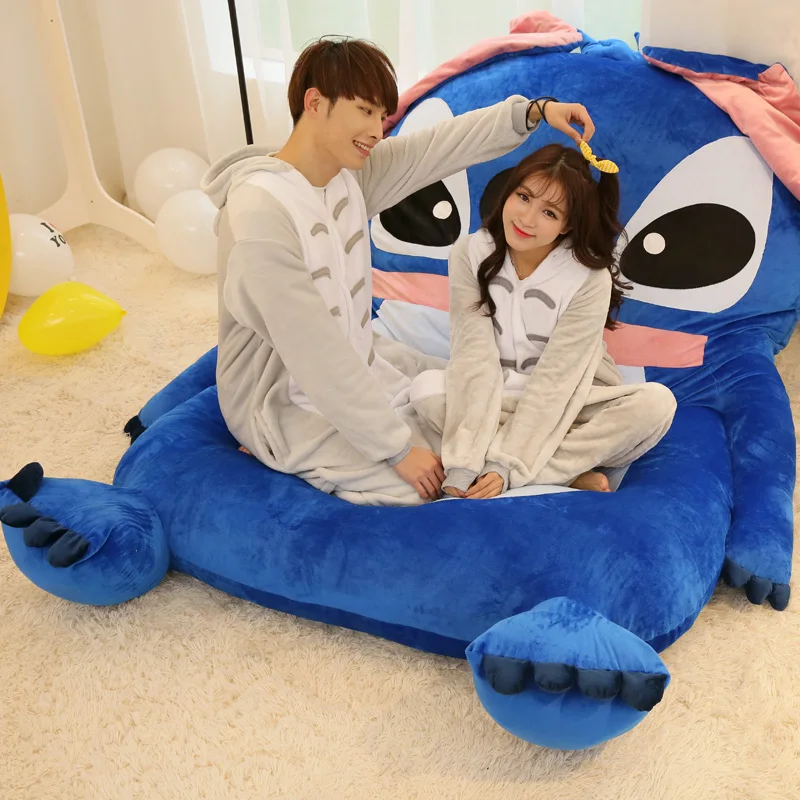 Giant Lilo Stitch Plush Single Beanbag Totoro Cartoon