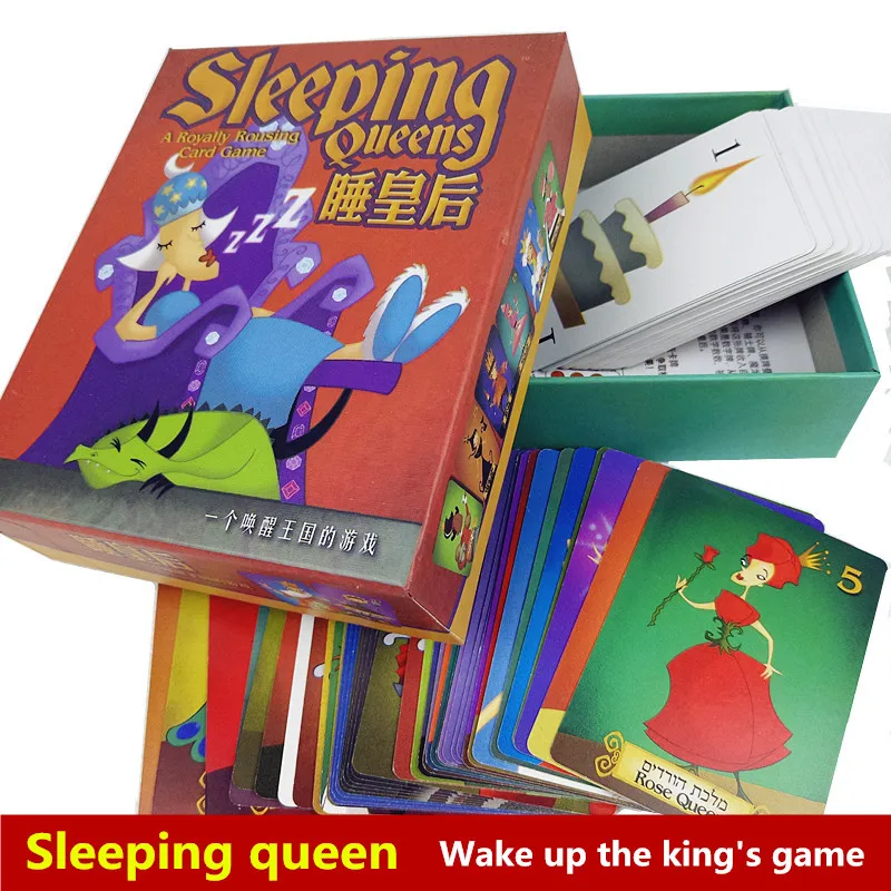 Sleeping Queens Queen Children'S Educational Toy Card Game Board Game
