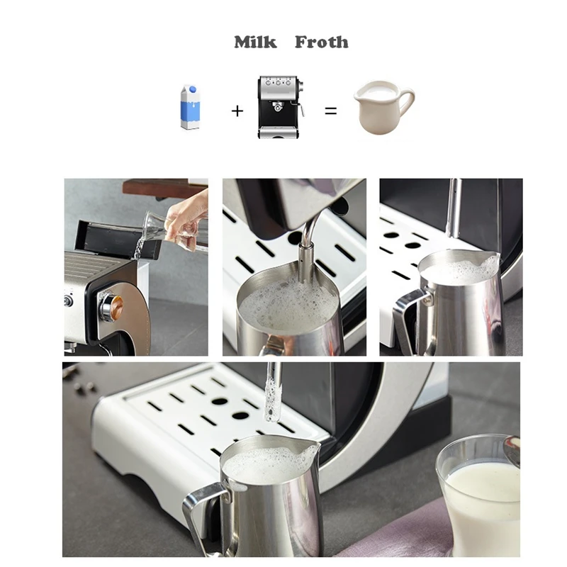 café expresso vapor leite frother 20bar para