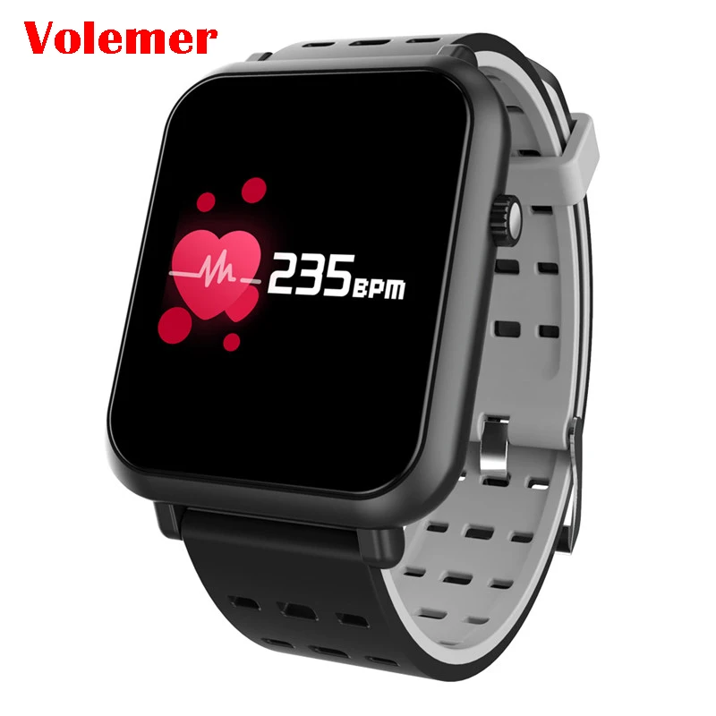 

Volemer Q8 Mini Smart Band Watch Smart Bracelet Sleep Fitness Tracker 1.2 inch Blood Pressure Heart Rate Monitor for Android IOS