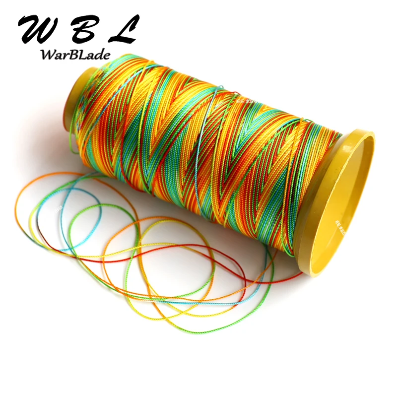 

0.2mm 0.4mm 0.6mm 0.8mm 1mm Colorful Nylon Cord Sewing Thread Polyester Cord For Rope Silk Beading String For DIY Jewelry Making