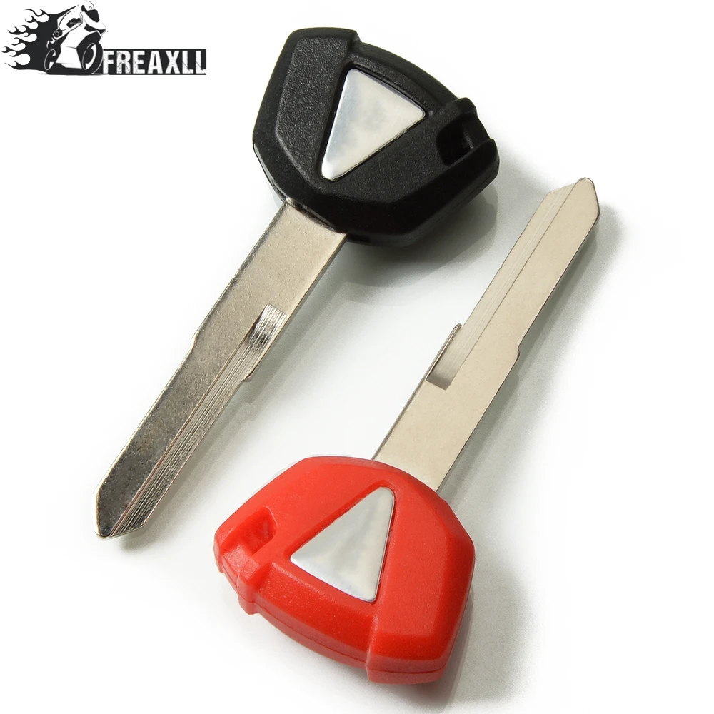 

With LOGO Motorcycle Accessories Keys Embryo Blank Uncut Blade Keys Chip For KAWASAKI ZX-14R ZX-10R ZX-6R ZX-12R Z750 Z1000