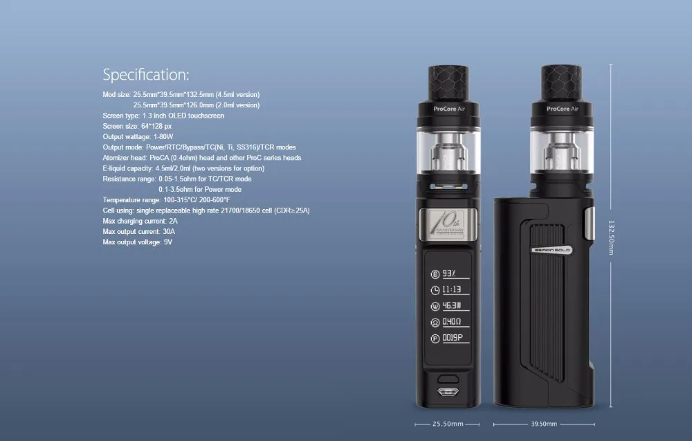 Joyetech Espion Solo with ProCore-2
