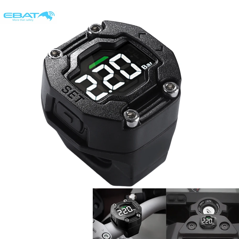 EBAT ET 900AE TPMS Tire Pressure Monitoring System LCD Display