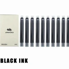 20 штук черный/синие чернила мешок для Jinhao авторучка школьные канцелярские принадлежности Написание Марка чернила ручки аксессуары Длина: 5.2 см
