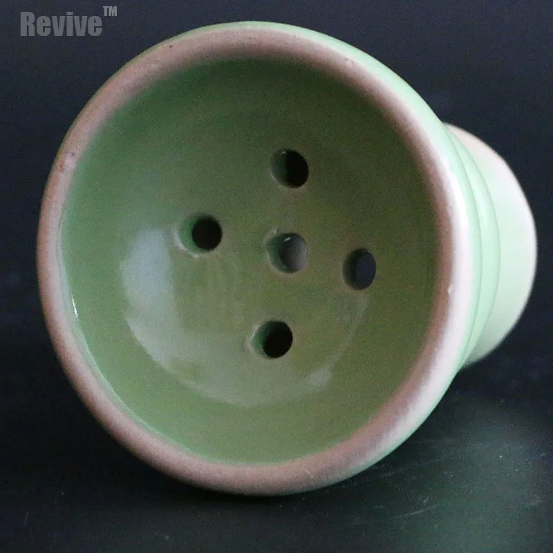 Revive ceramic narguile чаша кальяна аксессуары крышка кальяна чашка для воды уголь для кальяна держатель фарфор