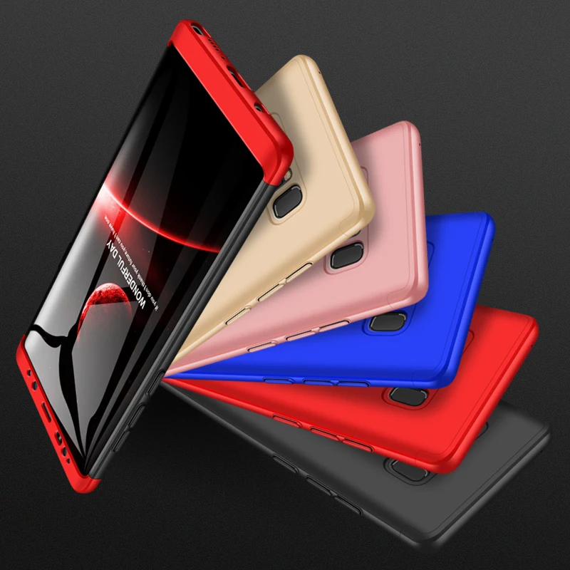 360 Degree Full Protection Shockproof Hard Matte Case for Samsung Galaxy S6 S6Edge S7 S7Edge S8 S8Plus S9Plus Note8 Case 360 full (17)