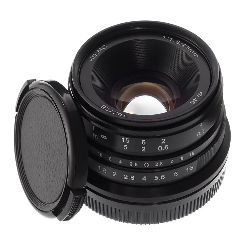 25 мм F/1 8 объектив с ручной фокусировкой MF для Canon EOS M стандартное Крепление M2 M3 M5 M6