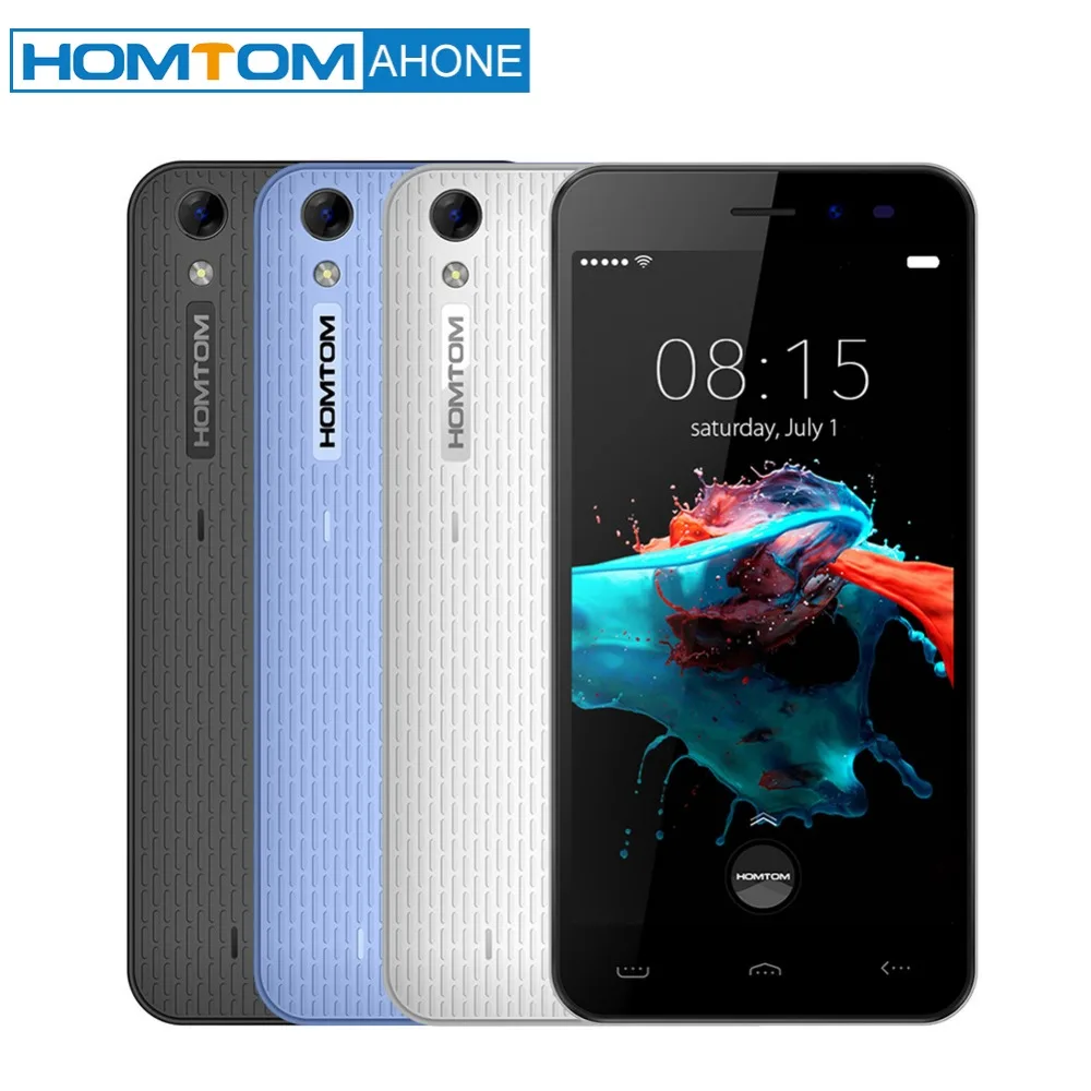 HOMTOM HT16 смартфон 3g планшет WCDMA Android 6 0 4 ядра MTK6580 5 &quotЭкран 1 ГБ Оперативная память 8 GB