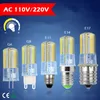 1X Full New Dimmable Silicone Body G4 G9 E11 E12 E14 E17 7W Mini LED lamp 110V / 220V 80 LEDs light bulb For Crystal Chandeliers ► Photo 1/6
