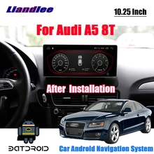 Liandlee Android для Audi A5 8 T 2007~ автомобильный стиль Carplay Зеркало Ссылка плеер камера экран карта gps-навигатор