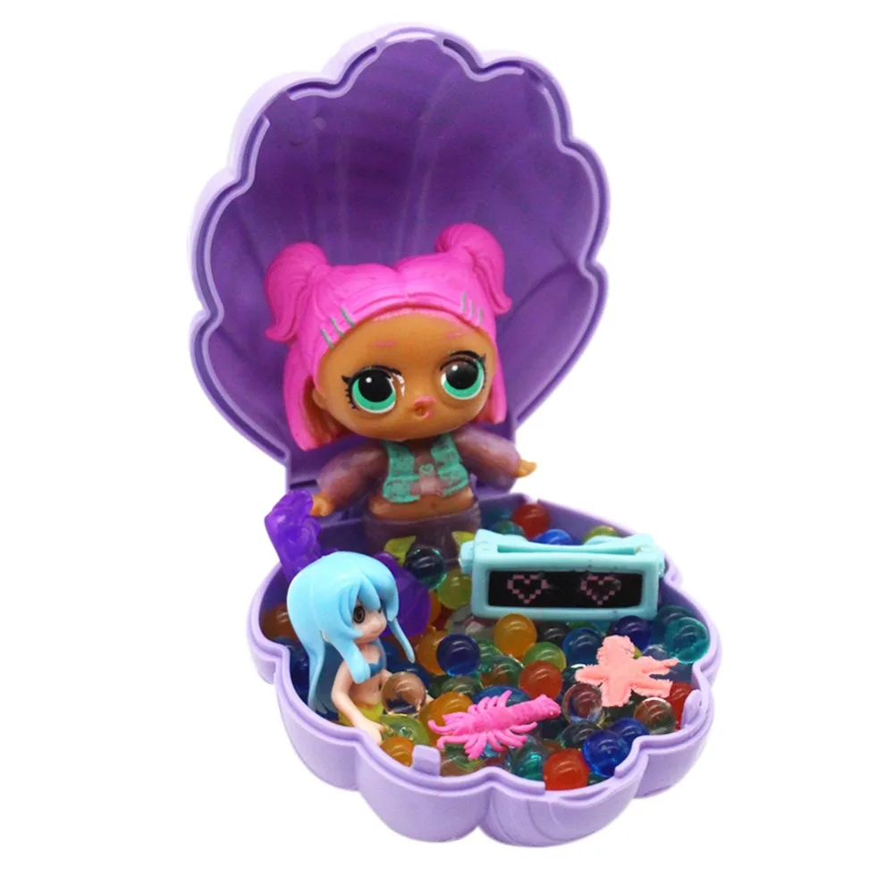 

Doll Toy Action Figures Toys For Kids Soft General Clothes Color Change Egg Doll In Ball Princess Doll Toys for Children