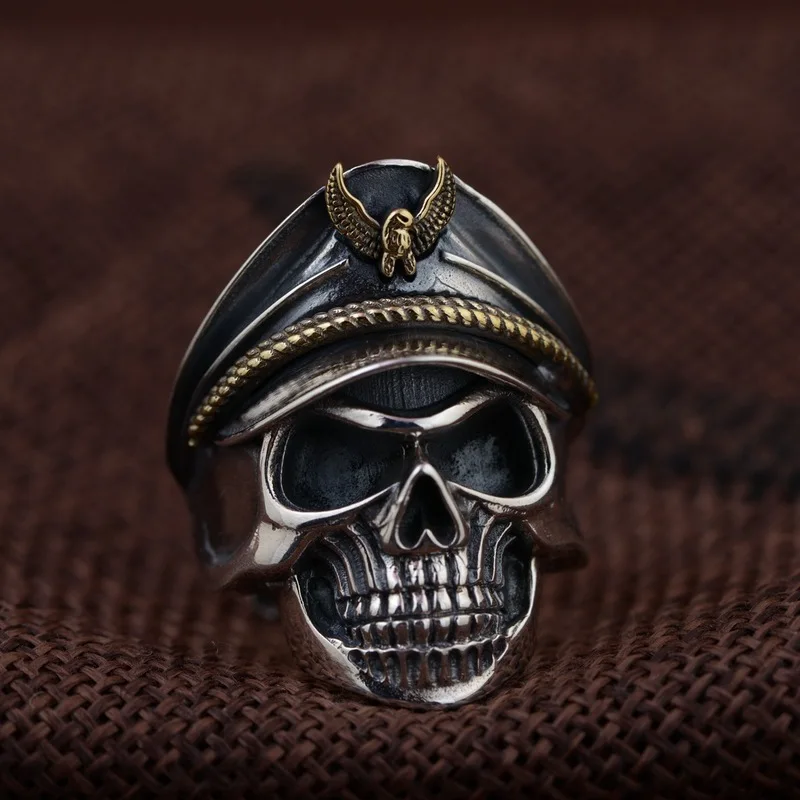 

2019 Sale Anel Feminino Thai Resto Ancient Ways Is Technology Men's Ring Modeling Fashion Skeleton Instructor Wholesale