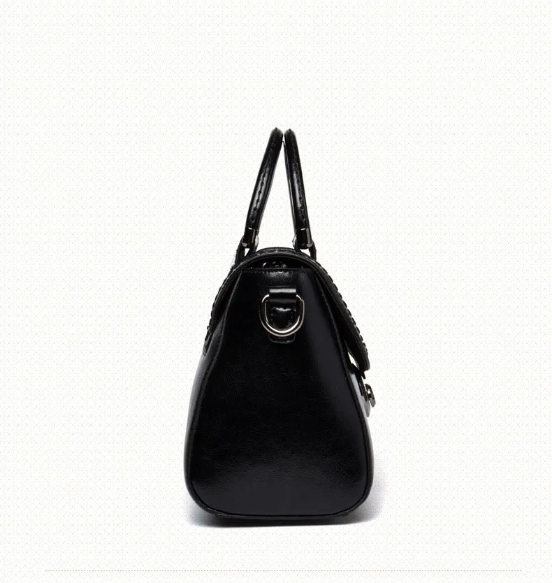 Elegant and elegant New Genuine Leather bag Horizontal models Women leather handbags Beautiful personality women bags