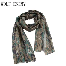 Тактический военный для охоты камуфляжная сетка прикрытие для снайпера головной шарф армейские походные шарфы