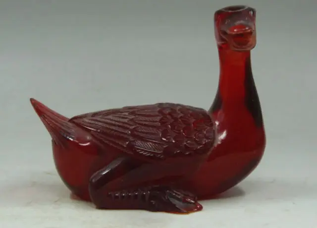 resin duck statue