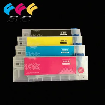 

4 color/set 220ml empty refill ink cartridge for Roland/For Mimaki/For Mutoh printer bulk ink system ink cartridge without chip