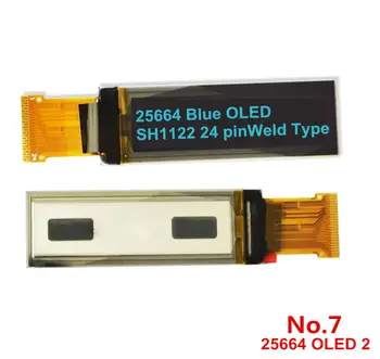

IPS 2.08 inch 24P SPI White PM OLED Screen SSD1307 driver 128*32 I2C 8Bit Parallel Interface 3.3V Full view Direction