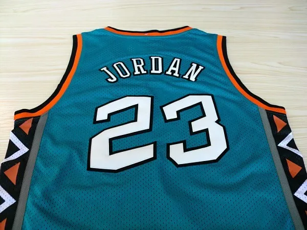 23 Michael Jordan Jersey 96, 98 All Star blanco azul negro Stripes Jordan Basketball Jersey Men Sport venta al por mayor|shirt sleeve|shirt usb -