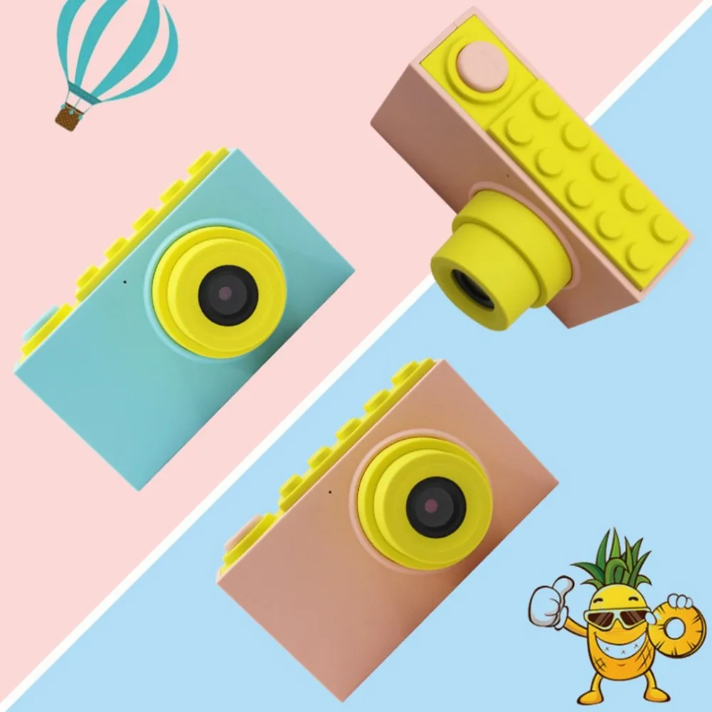 2.0 Inch 8MP 1080P Mini Camera Digital Camera for Kids Cute Multi-function Toy Camera Children for Underwater Shooting