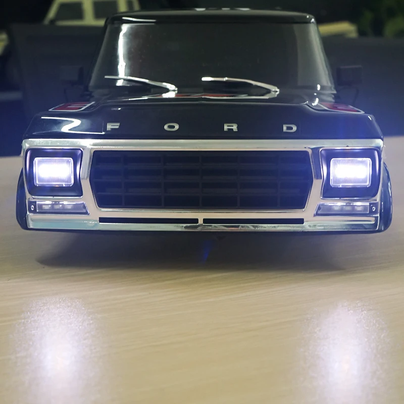 

1Set TRAXXAS TRX-4 Bronco LED Lamp Group Headlight/Taillights/ Front/Rear Turn Signals for Land Rover Ford RC Cars Modified
