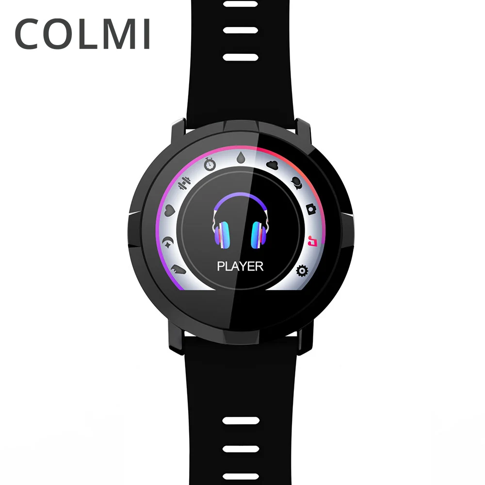 

COLMI Smart Watch 1.22 inch IPS Round Screen Support Heart Rate Monitor Pedometer SmartWatch For IOS Android