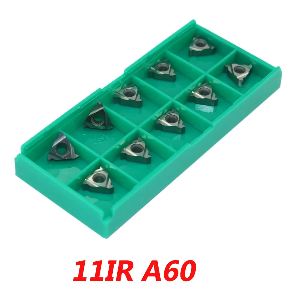 

Free Shipping 11IR A60 Indexable Internal Carbide Threaded Turning Inserts For Threaded Lathe Holder