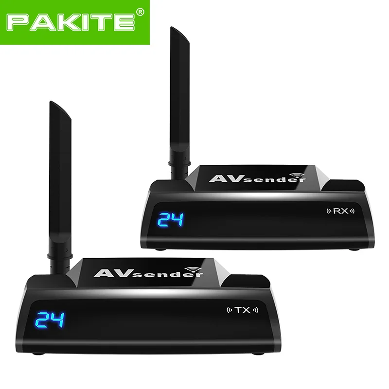PAKITE PAT 580 5 8G 200 m беспроводной hdmi удлинитель аудио видео передатчик и приемник 720 p с