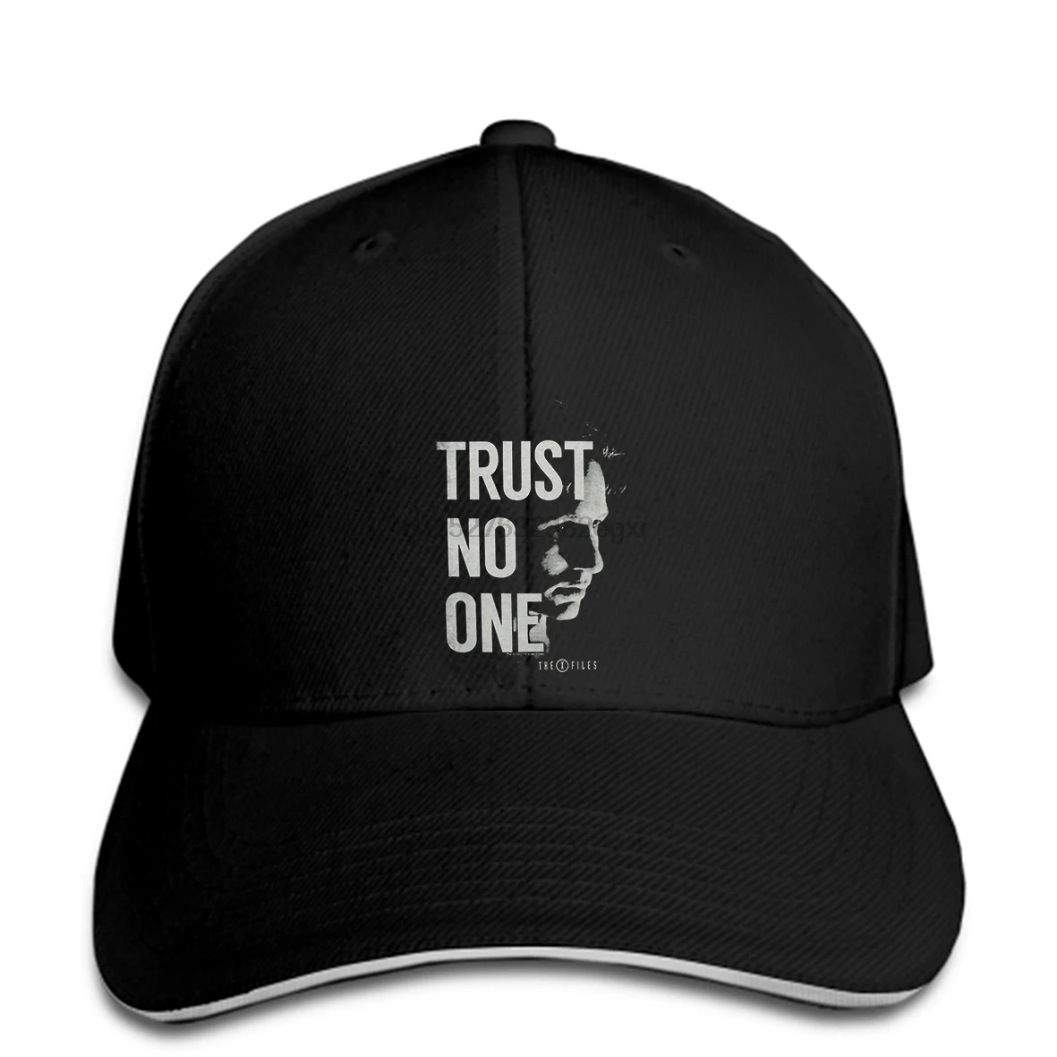 Забавная бейсболка для мужчин новинка t X напильники Mulder Trust бейсболка