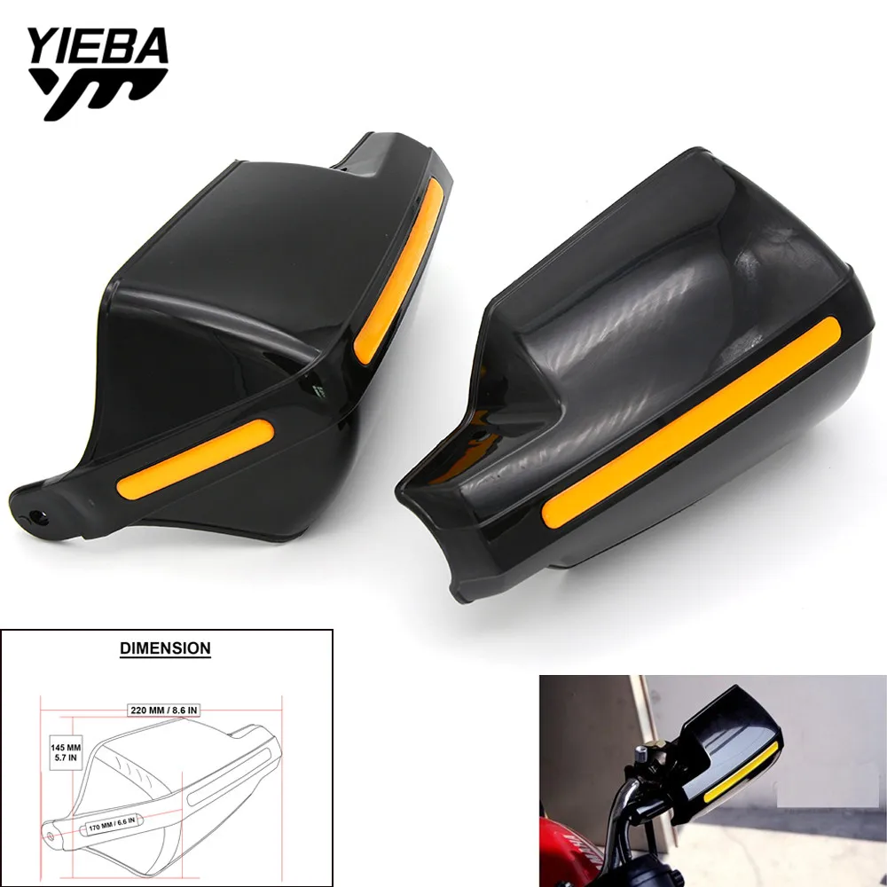 Motorcycle Accessories Plastic Handlebar Protector Hand Wind Guards for Yamaha Tmax 500 530 XJR 400 1300 KTM Duke 390 125 200