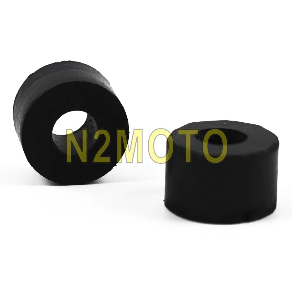 Nero Olio Di Gomma Rilievo Del Carro Armato 2Pcs Carro Armato Spacer Lagergummi Tankauflage Per Simson S50 S51 S70 25X11X19Mm