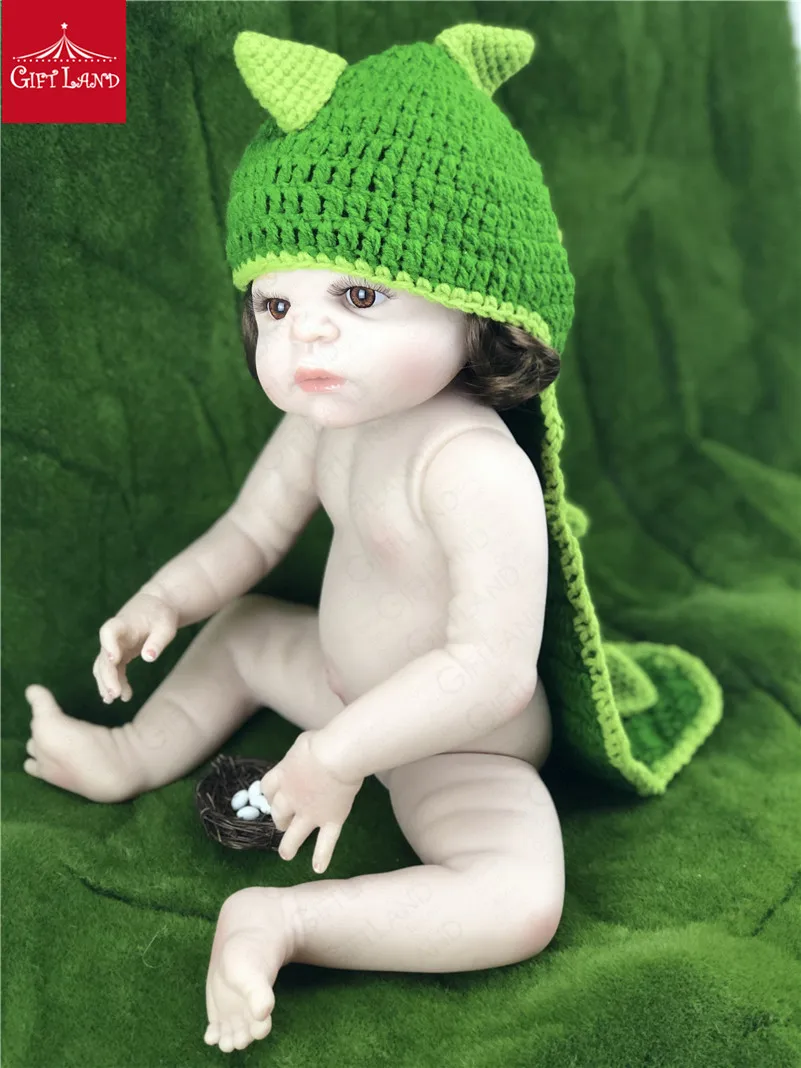 

20inch Silicone Reborn Baby Doll Bebe Reborn Bathe Toddler Lifelike Doll Handmade Toys Best Gift Big Surprise Victoria Bonecas