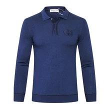 TACE& SHARK Billionaire свитер мужской стиль модная Вышивка Узор сплошной цвет фитнес джентльмен M-5XL